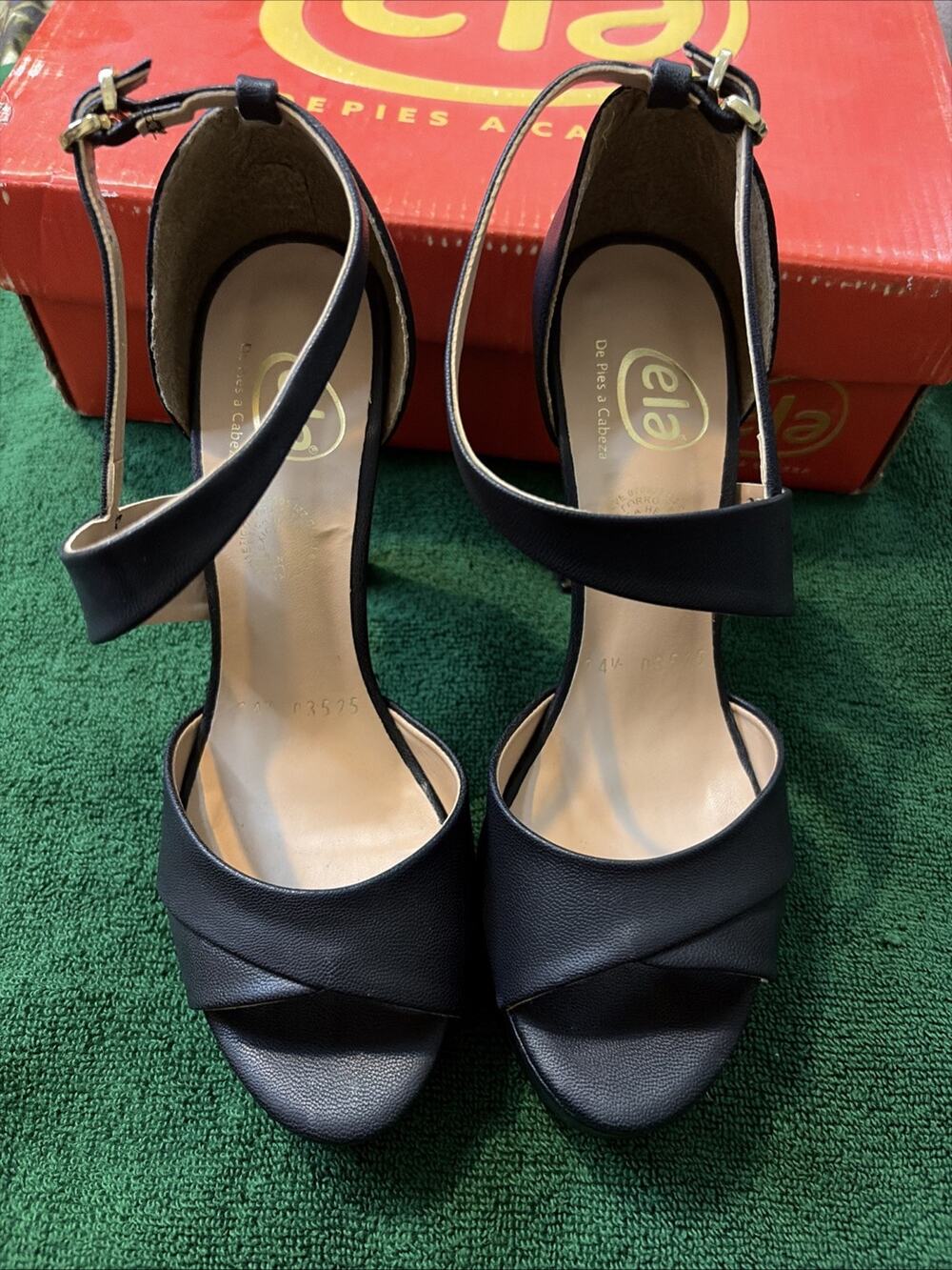 Ela de Pies A Cabeza High Heel Pumps Women’s Size 7.5 Black